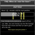 New and improved timer for the RunPee app Now that I’m building the RunPee app – instead of RockSoftware – I’ll be able to add features that I’ve wanted for ages. Here’s a sneak preview of some of...