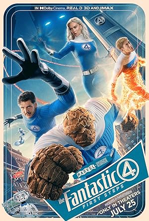 The Fantastic Four: First Steps poster