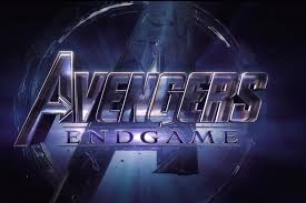 avengers endgame logo with the A