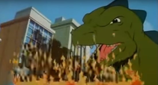 The Animated 1978 Godzilla Cartoon - Lyrics & Video - RunPee