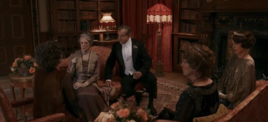 downton abbey lord grantham and family