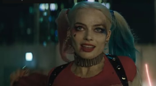 margot robbie in suicide squad at Harley Quinn