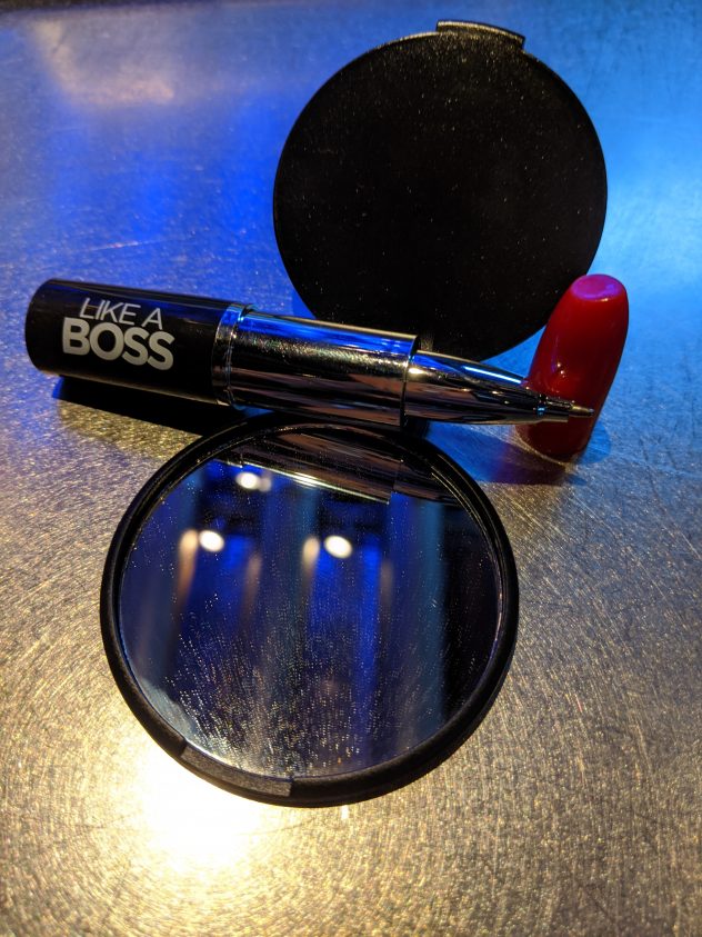 like a boss goodies lipstick pen and compact