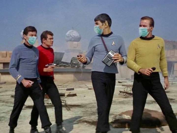 Star Trek covid19 mask meme